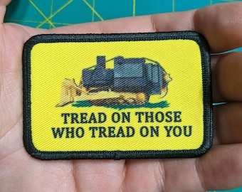 2 "x 3" Patch mit Klettverschluss zum Abnehmen von Gadsden Flaggen