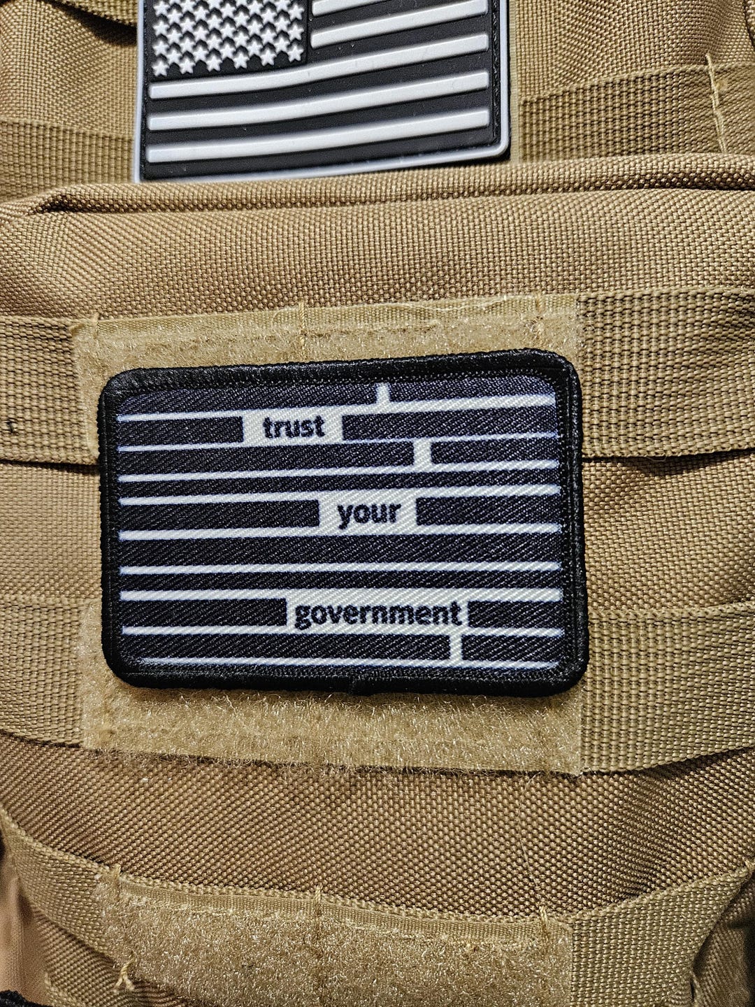 Trust Your Government Redacted Document Censorship Meme Patch 2