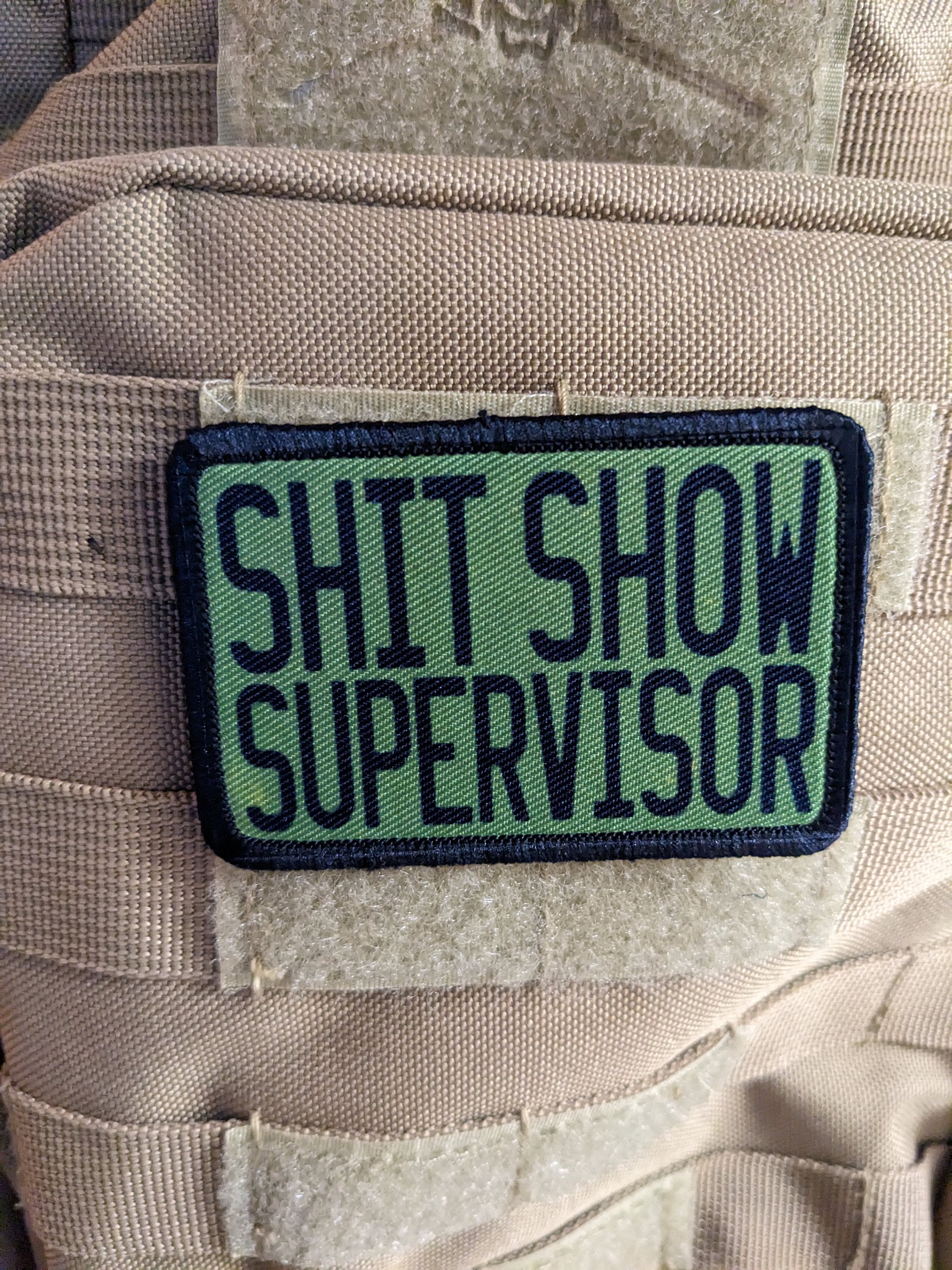 500M A LLORAR Spanish Embroidery Hook&Loop Patches Tactical Morale