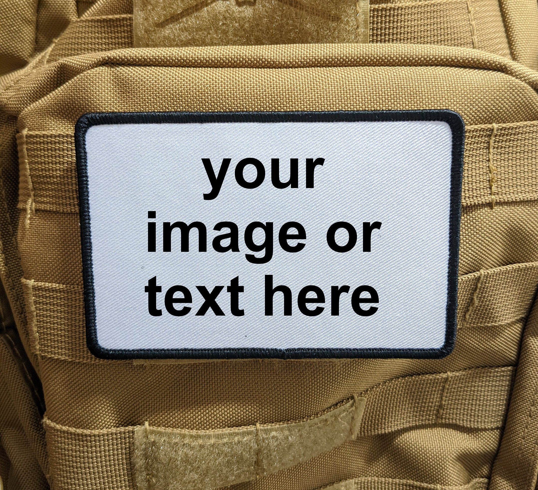 Custom 4 in by 12 in Large Plate Carrier Patch | Tactical Gear Junkie Custom 4 in by 12 in Large Plate Carrier Patch | Tactical Gear Junkie