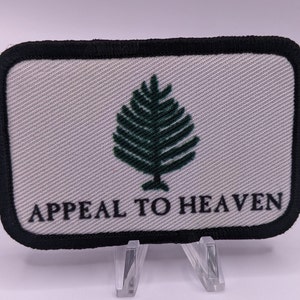 an appeal to heaven revolutionary war flag Washington&#39;s cruisers 2&quot;x3&quot; morale patch with hook and loop backing