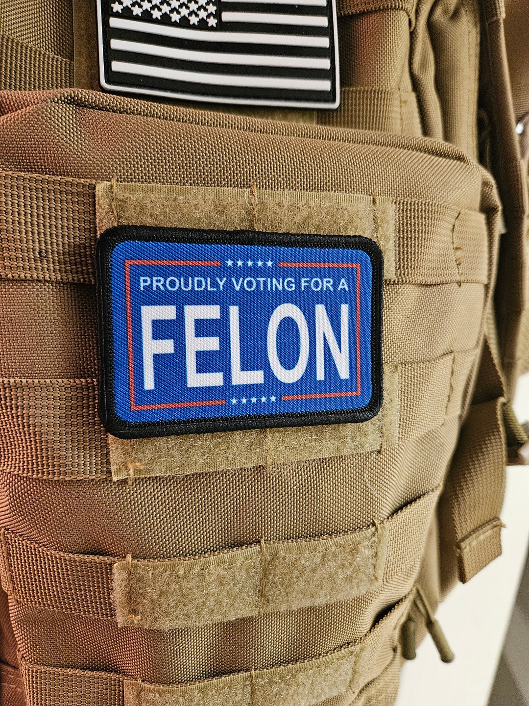 Proudly Voting for a Felon Blue 2