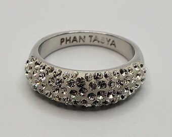 Swarovski Frenetic Ring サイズ調整機能付き Swarovski Matrix Ring | Silver | FARFETCH