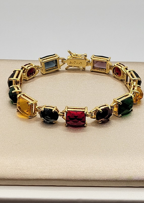 Joan Rivers Jewelry Tennis Bracelet - Multi-Color 