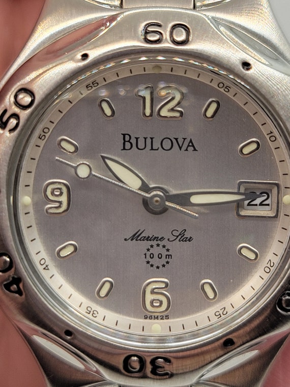 Bulova Marine Star Women's Wrist Watch - Automati… - image 10