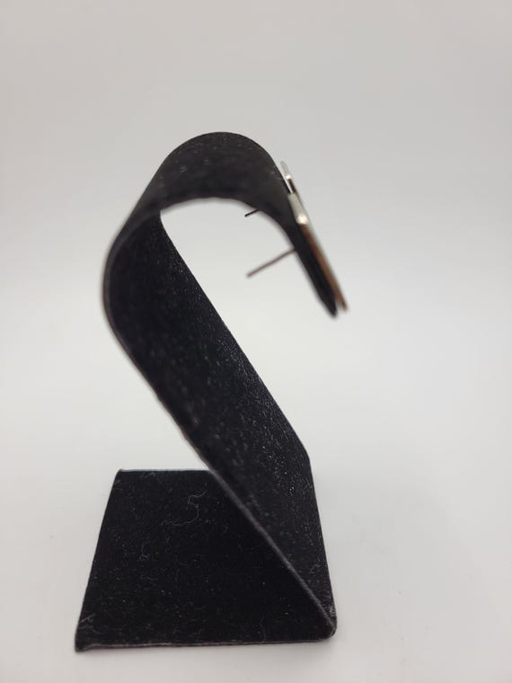 Signed Laurel Burch Juaquim Square Block Earrings… - image 6