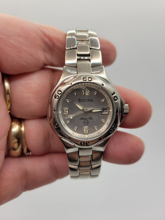 Bulova Marine Star Women's Wrist Watch - Automati… - image 9