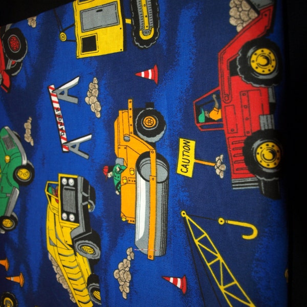 Heavy Equipment Truck Fabric 5 Yards