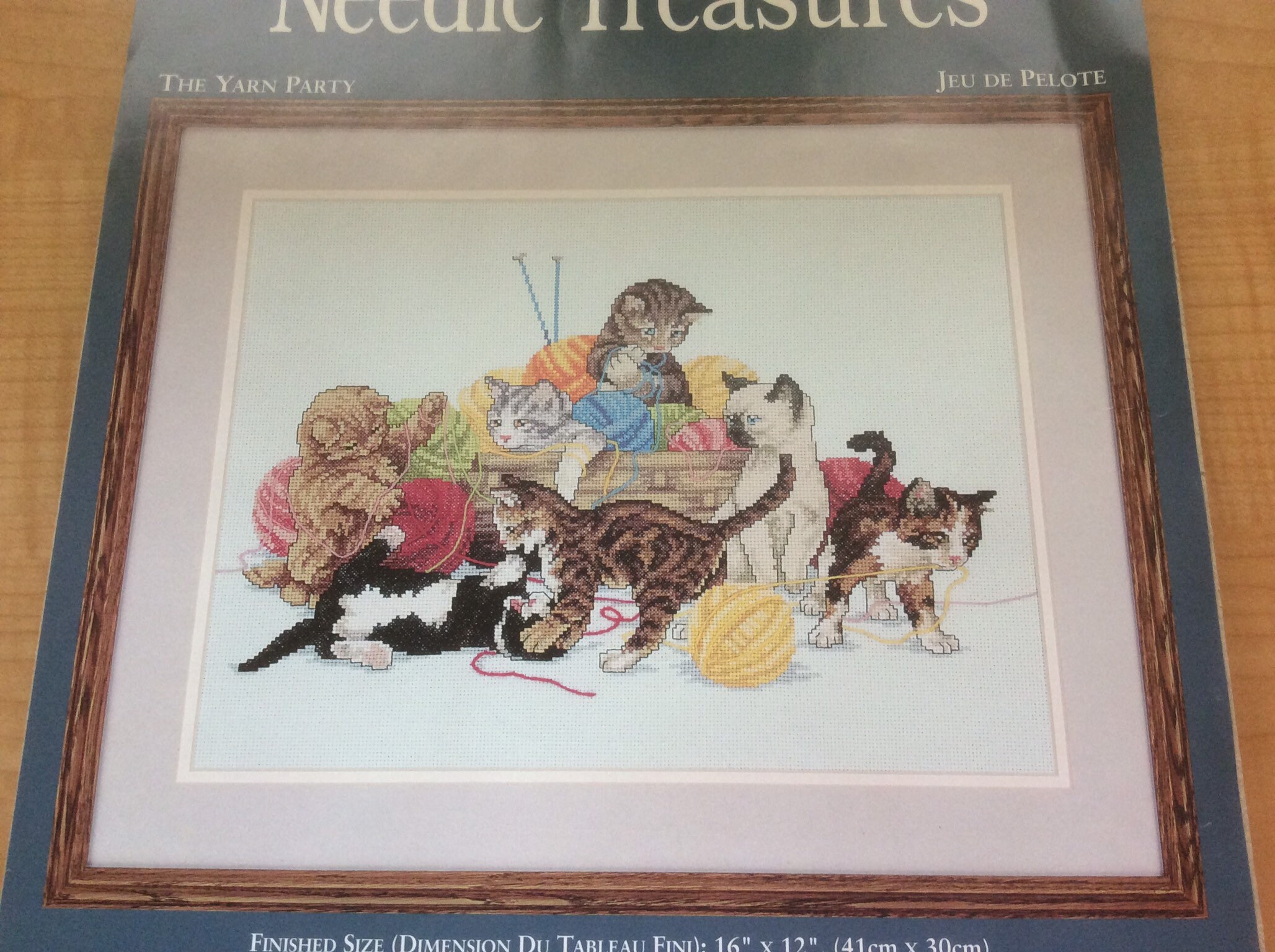 Cross stitch kitNeedle Treasures The Yarn Etsy