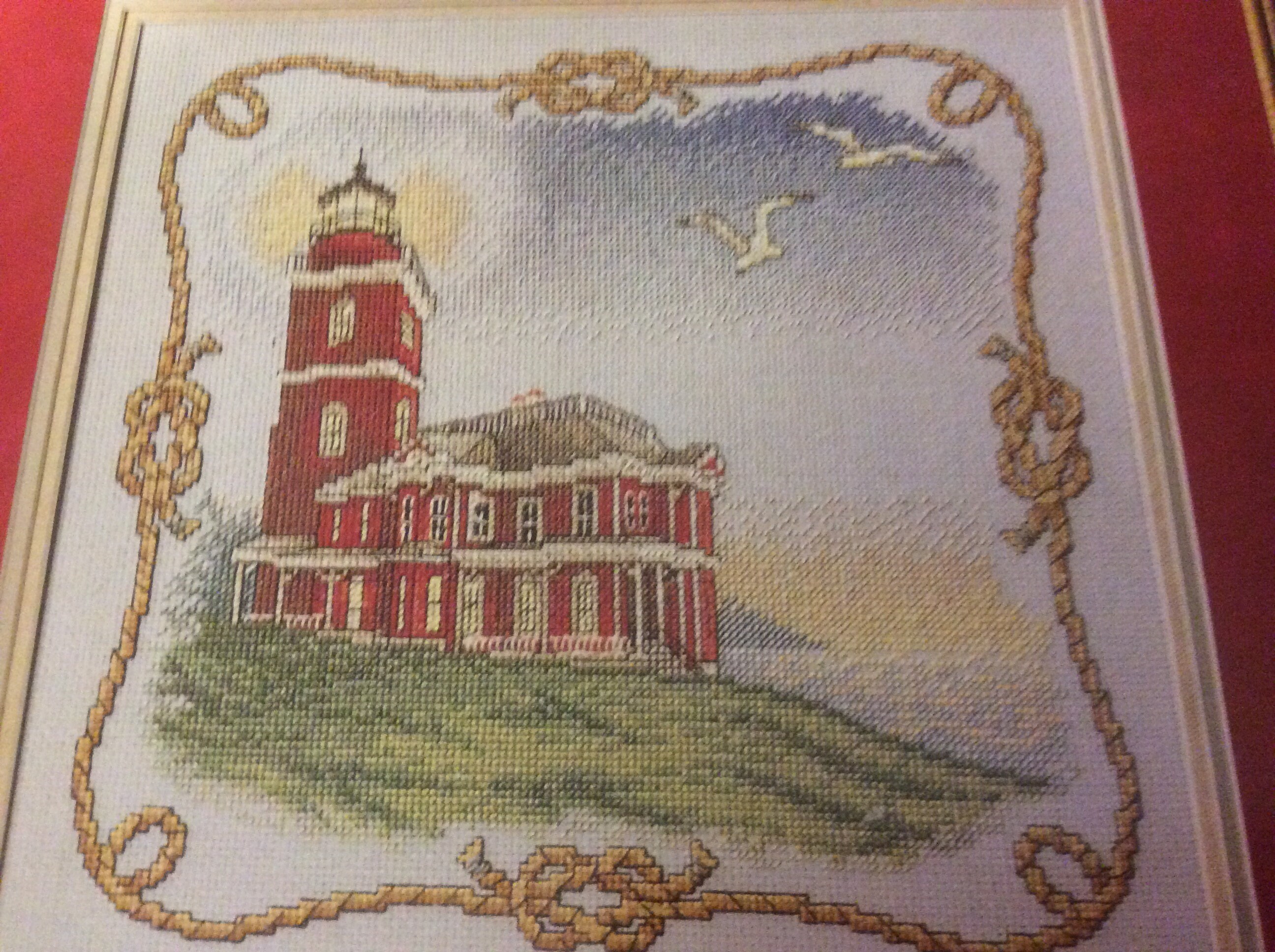 Victoria Point Counted cross stitch leaflet by StitchWorld Etsy