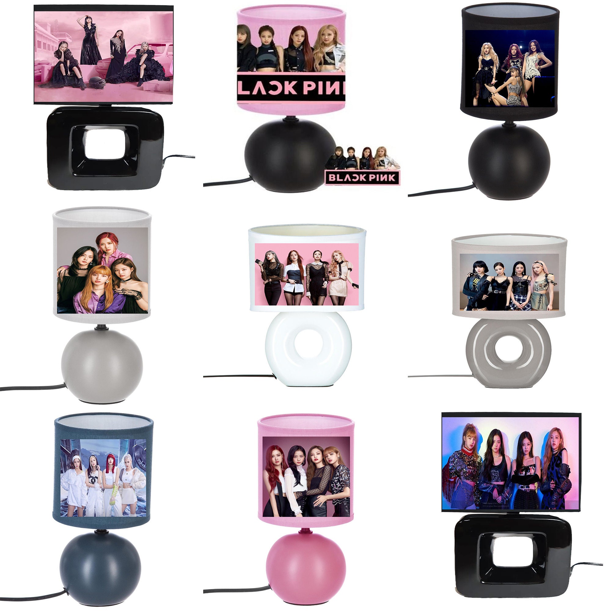 Décoration Lampe de Chevet Blackpink
