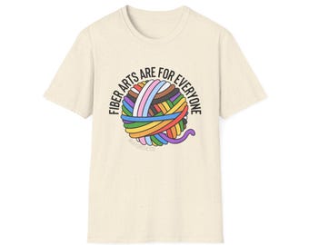 Las artes de fibra son para todos: camiseta unisex Softstyle