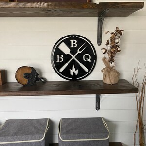 Metal BBQ sign - great gift - man cave - pit master