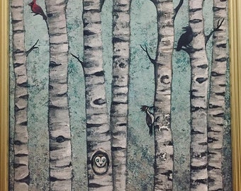 Birch Tree Forest