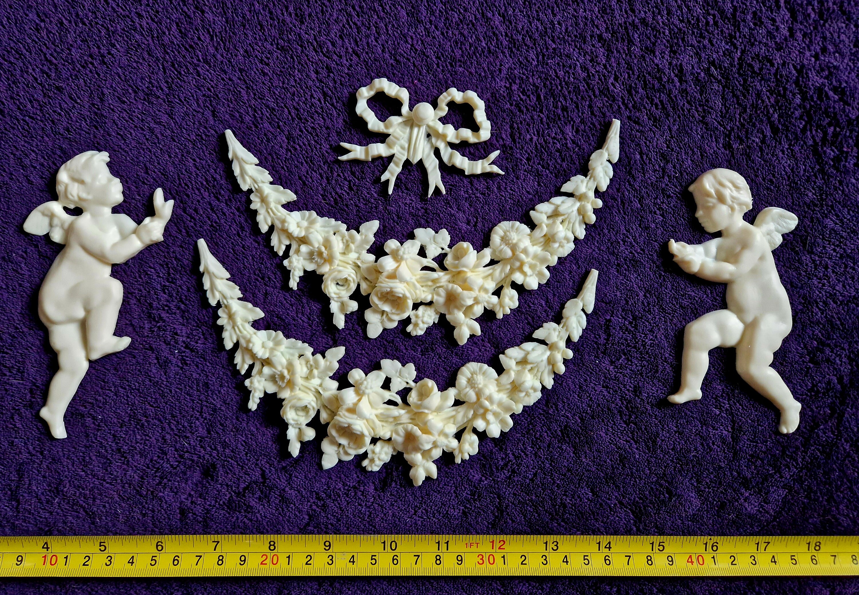 fleurs dangle plafond style français fleurs décoratives