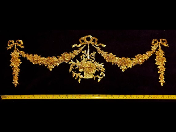 Pediments Large Ornate French Style Decorative Furniture Molding Pediments Large Ornate French Style Decorative Furniture Molding