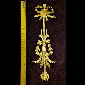 Grande aplique ornamentado dourado ou branco estilo francês decorativo para parede, apliques de moldura, frontão, decoração de plástico
