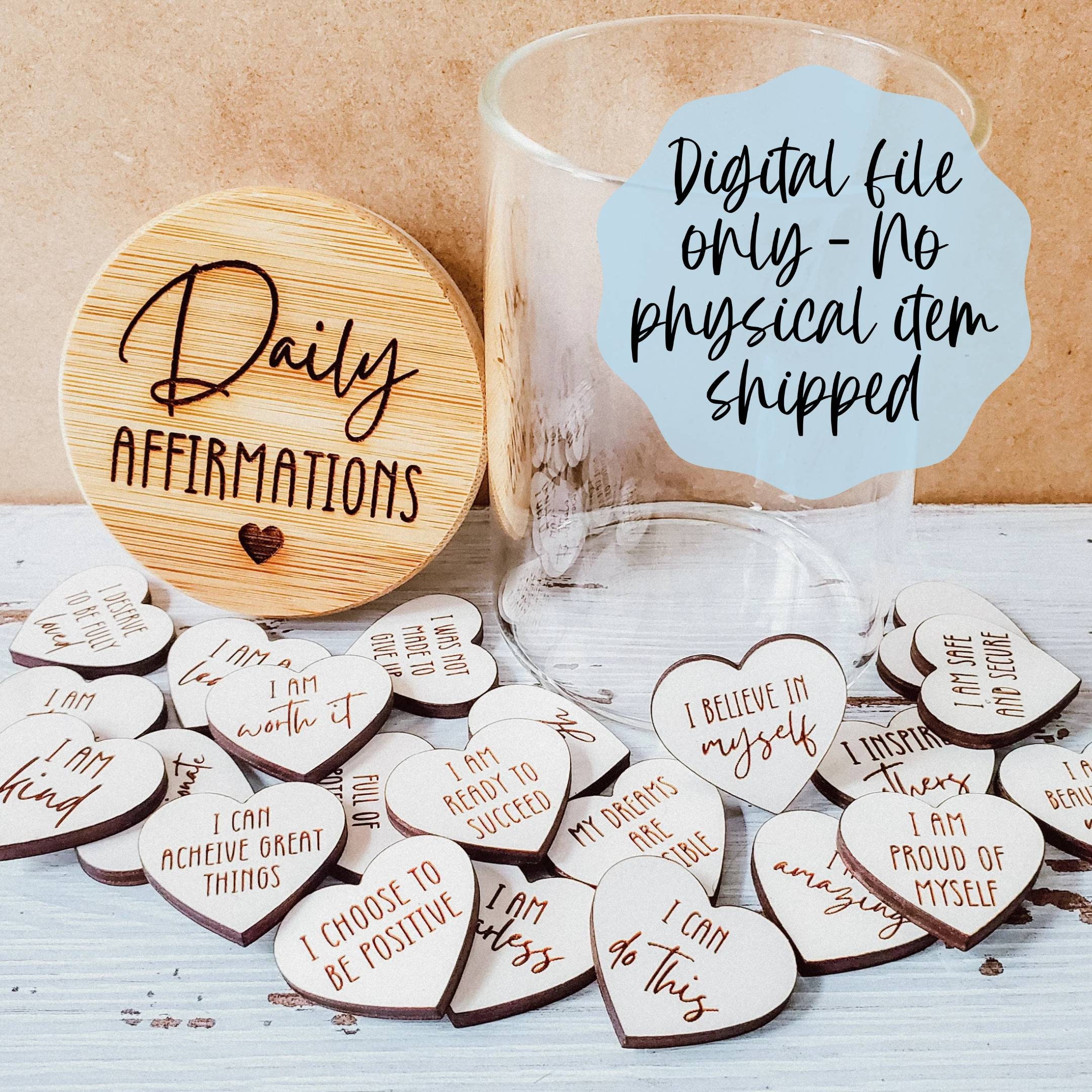 Affirmation Canvas - Etsy