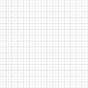 May include: A white gridded paper with black lines and a diagonal dashed line pattern.