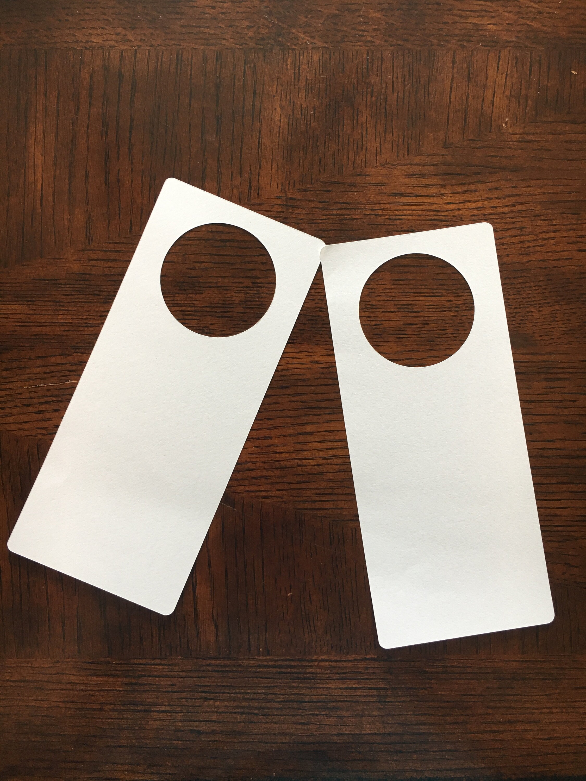 Door Hanger Template .svg file Etsy