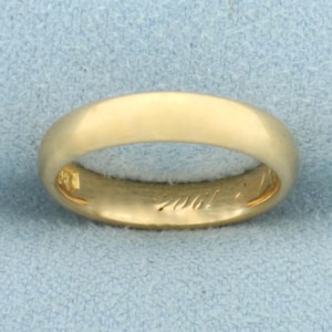 Antique 1904 Wedding Band Ring in 18k Yellow Gold