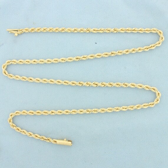 20 in rope chain