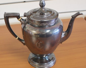 Reed and Barton X610 Sterling Silver Teapot With Lid - Etsy