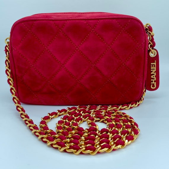 Chanel crossbody red sale