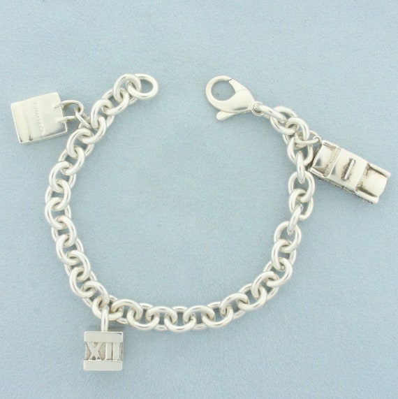 Tiffany and Co. Vintage Charm Bracelet with Taxi, 