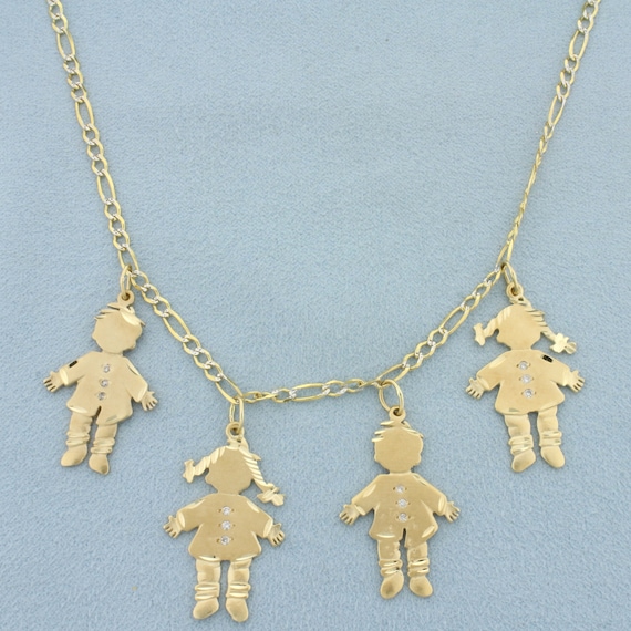 Grandchildren charm necklace outlet