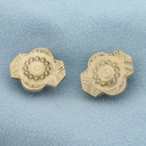 Antique Cufflinks in 10k Yellow Gold