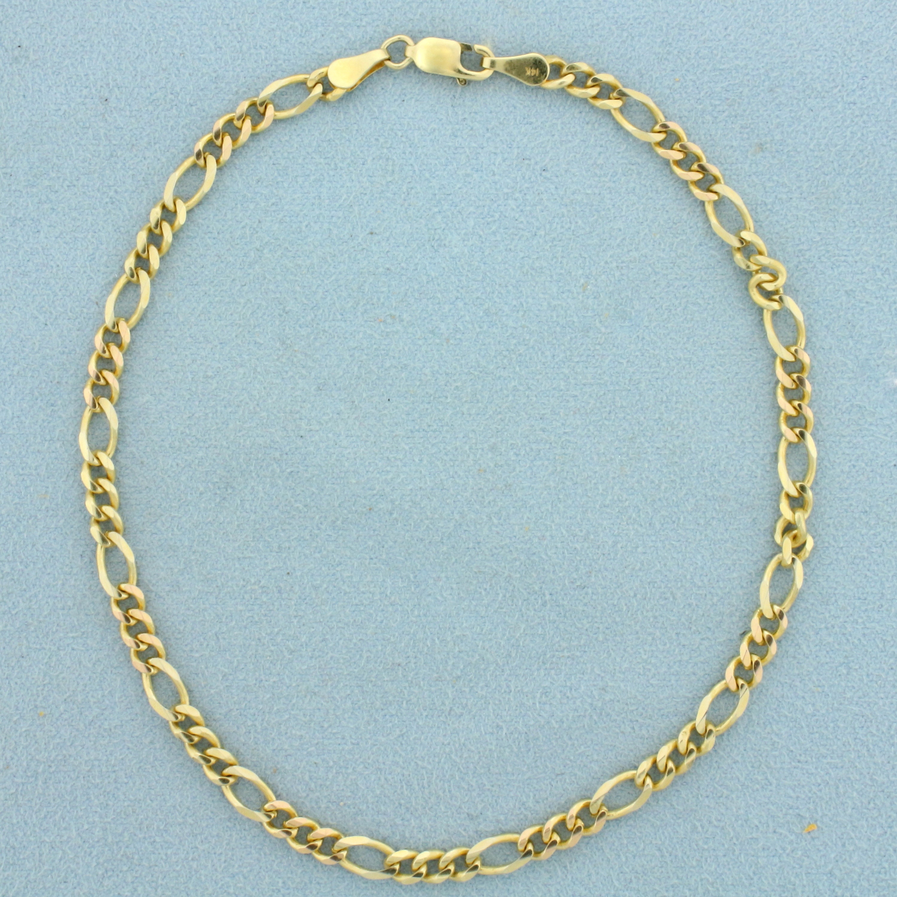 figaro link anklet