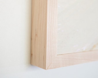 Maple Wood DIY Frame Kits for Oversized Prints