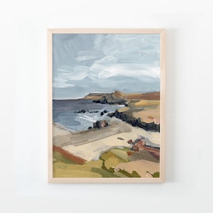 MONTEREY Vertical Canvas Paper Print