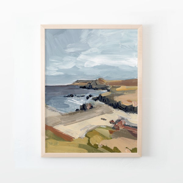 MONTEREY Vertical Canvas Paper Print