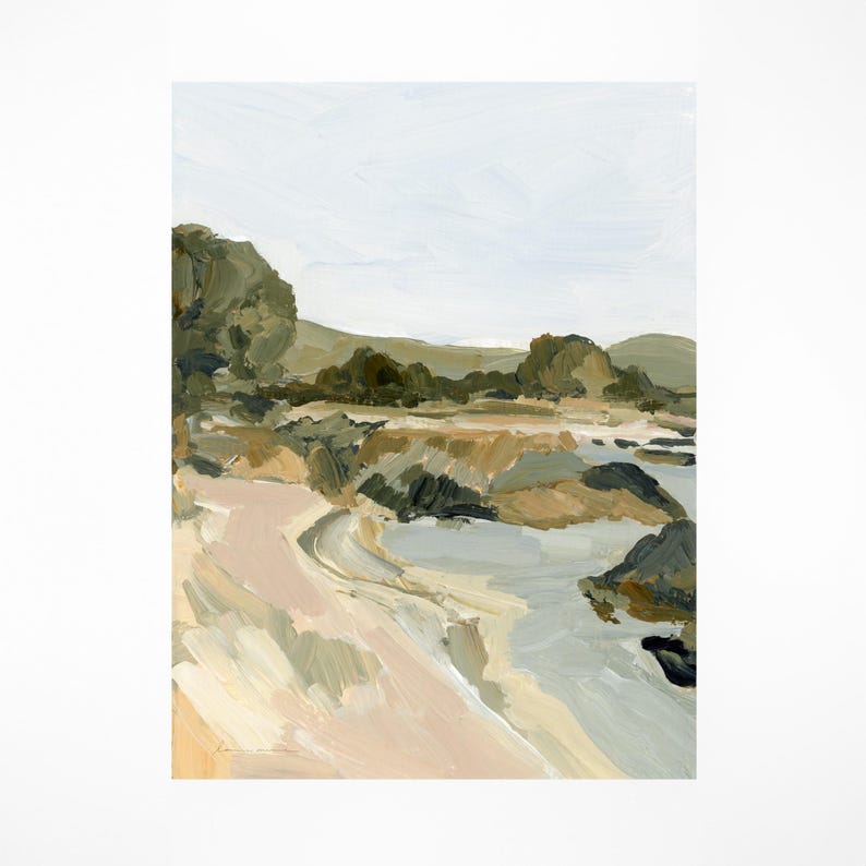 Sea Ranch Art Print - Etsy