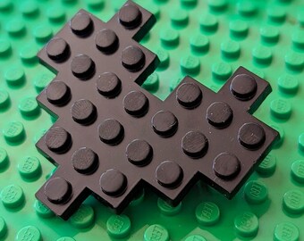 Lego Herz Pin (Schwarz)