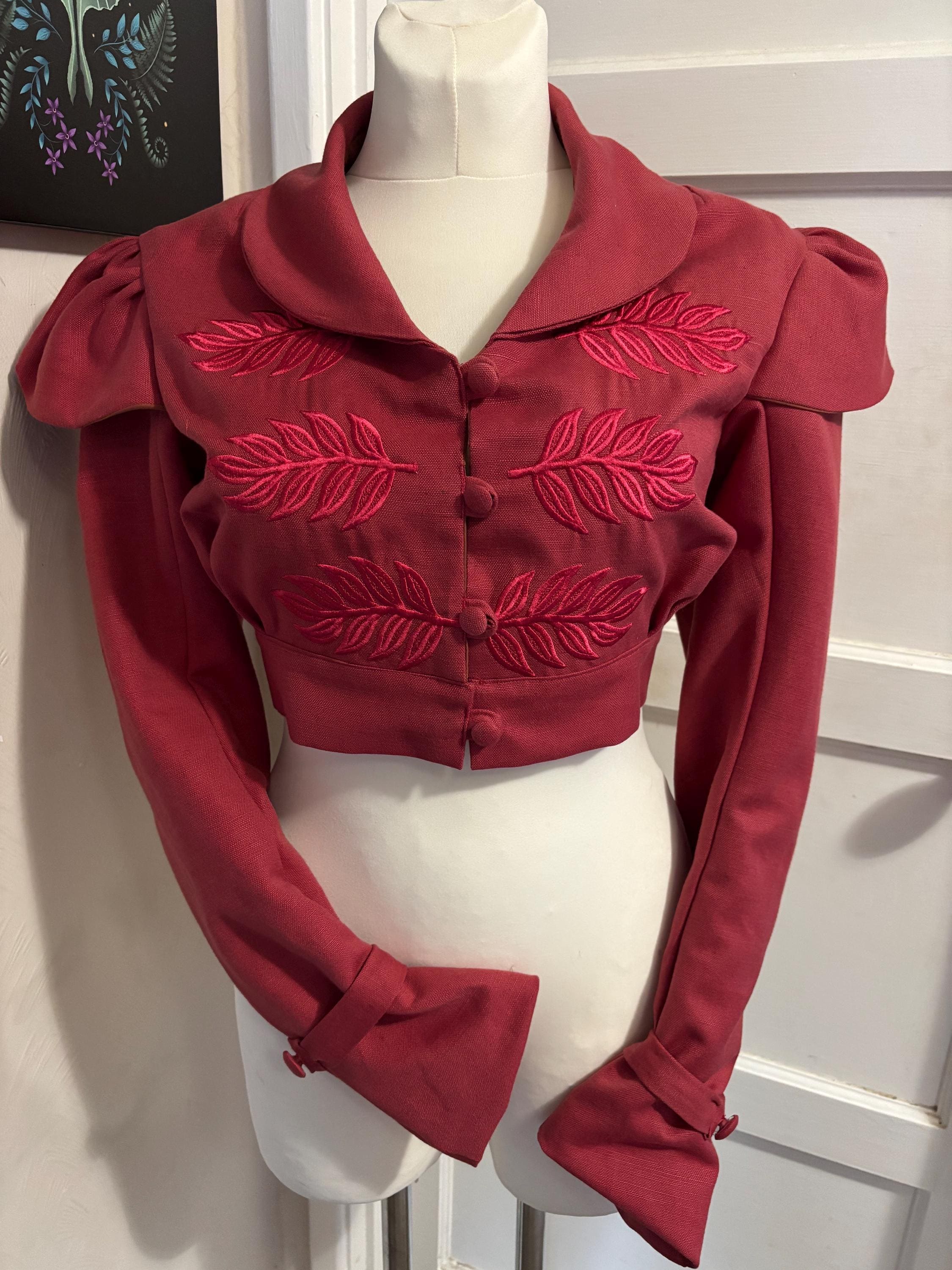 Ladies Regency Spencer Jacket - Etsy