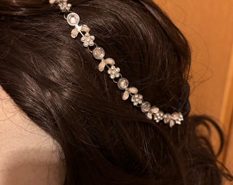 ladies regency diamonte hair band.  Jane Austen head band.