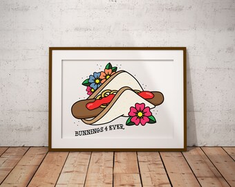 Bunnings Sausage Etsy