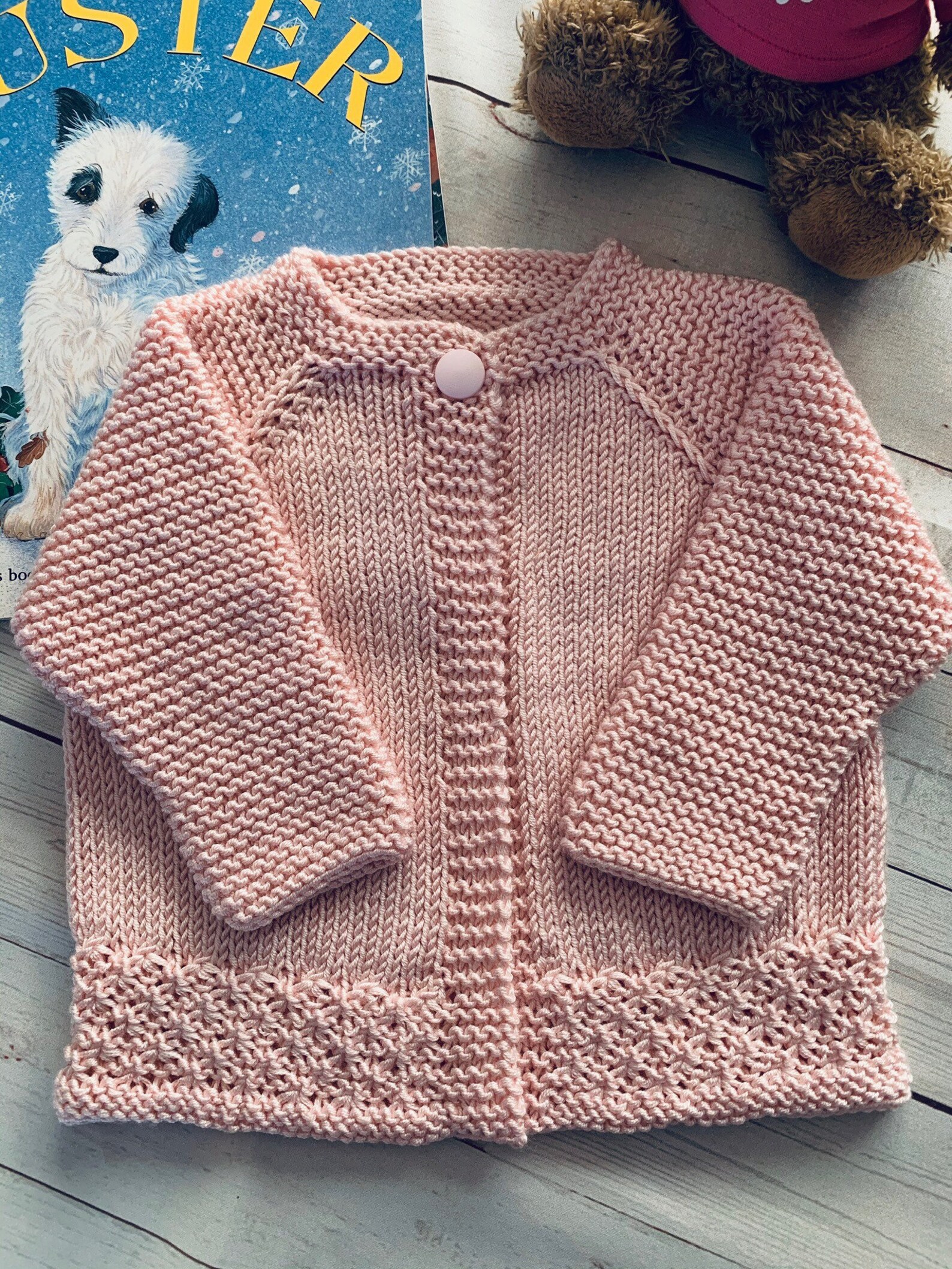 Baby girls cardigan in fantastically soft yarn. Maebry Top Etsy