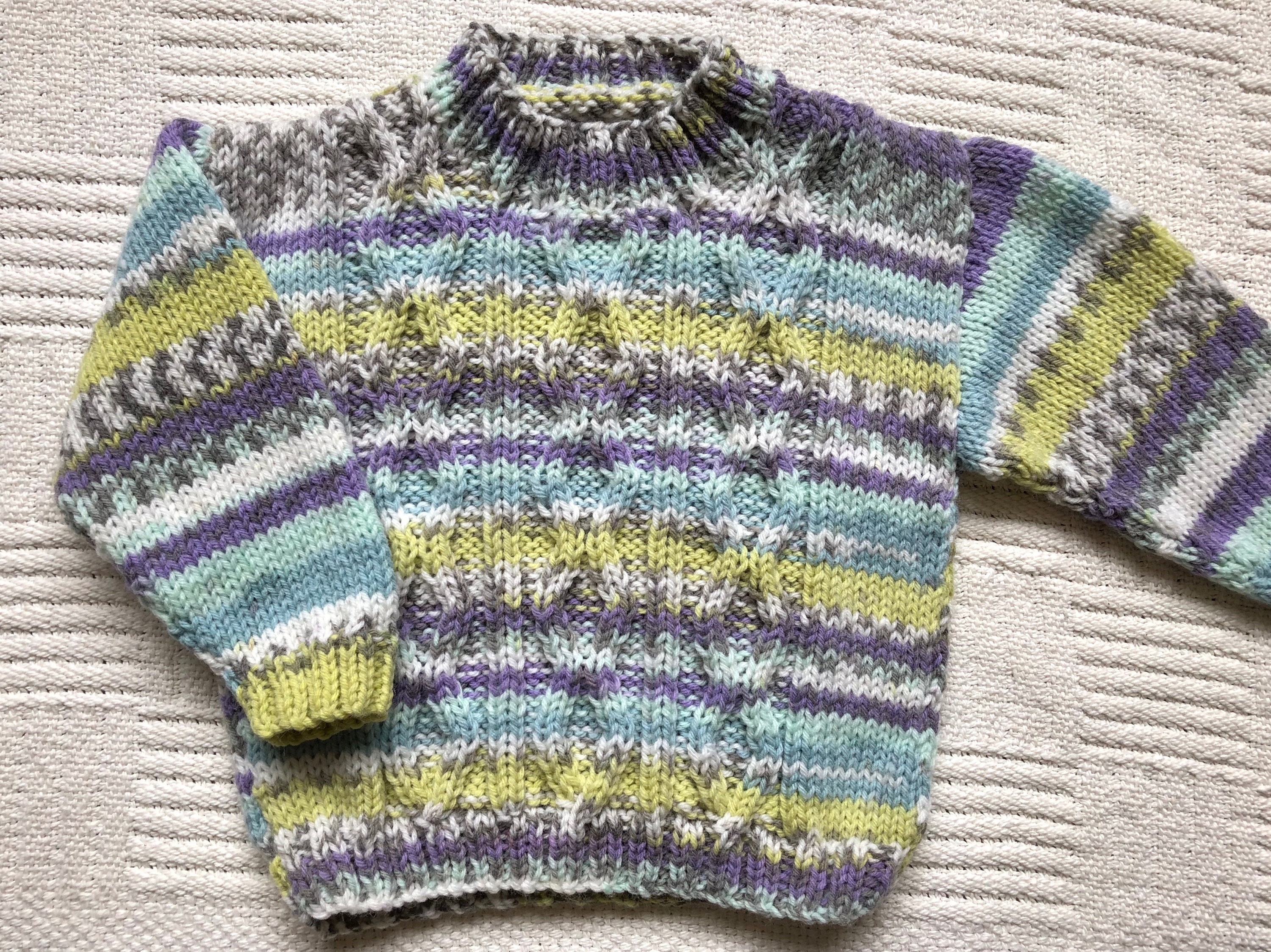 Hand Knitted Boys Jumper in Sirdar Snuggly Crofter Various Etsy