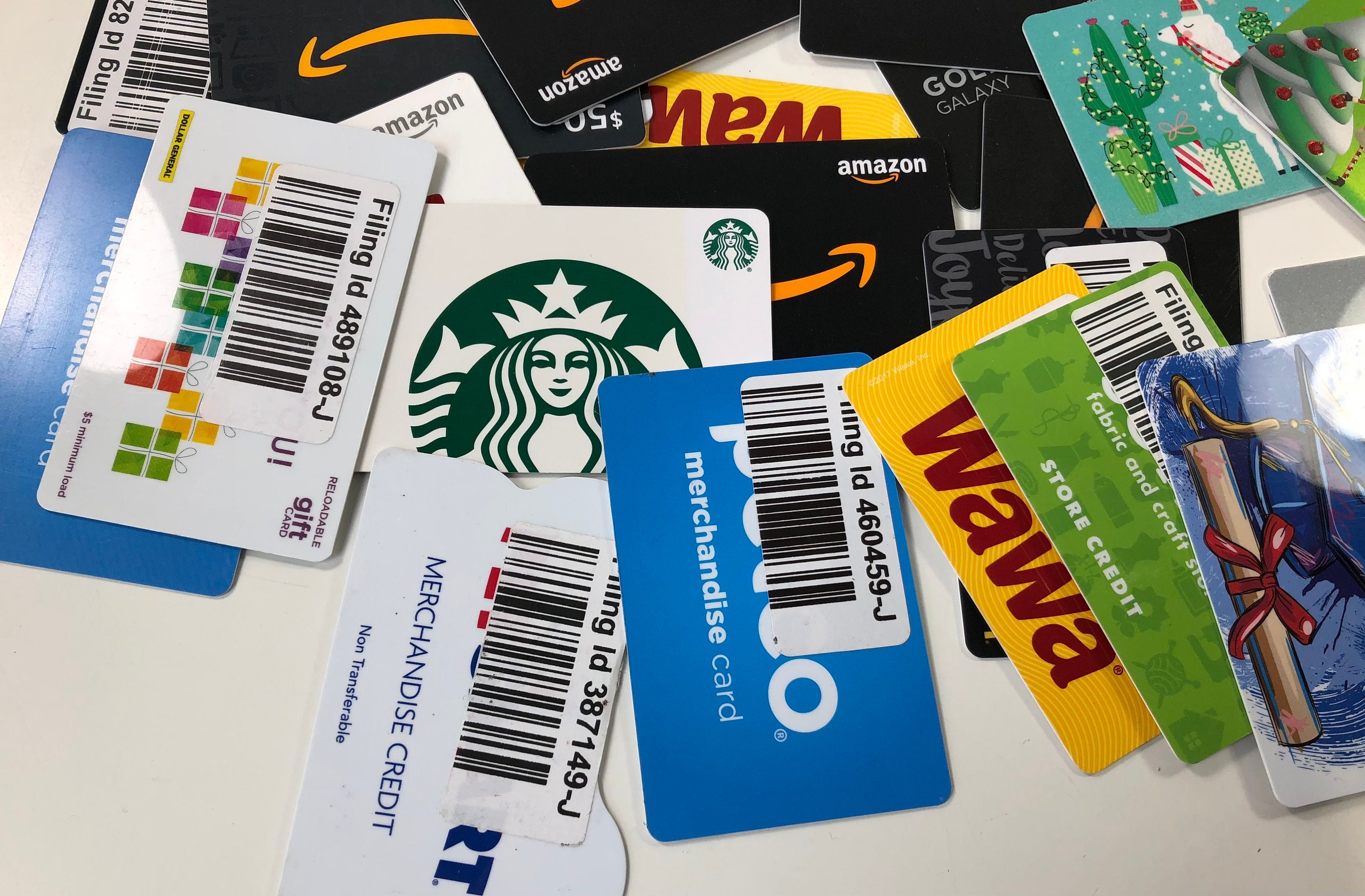 5 Used Gift Cards Arts Crafts Supplies DIY Upcycle Reuse - Etsy