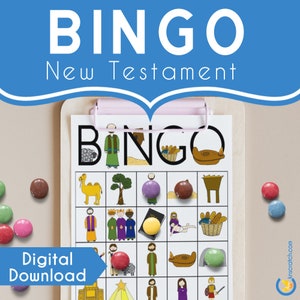 New Testament Bingo for Latter-day Saints, Primary Activity and Great for Family Home Evening