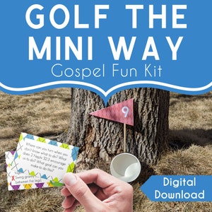 Golf the Mini Way Gospel Fun Kit for Latter-day Saints (LDS)- Youth Activity Night