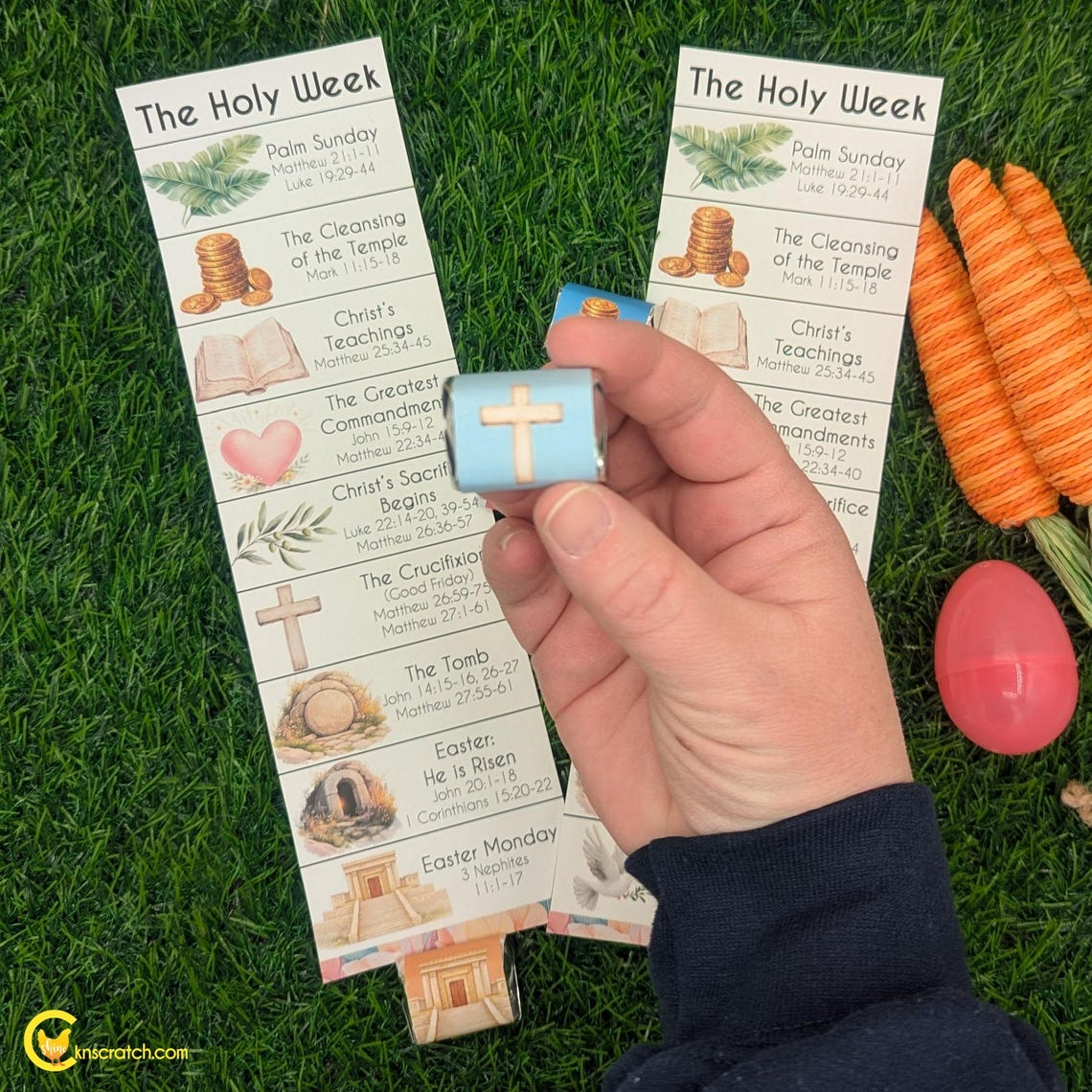 Holy Week Scripture Candy Countdown | Easter Christian Printable | LDS ...