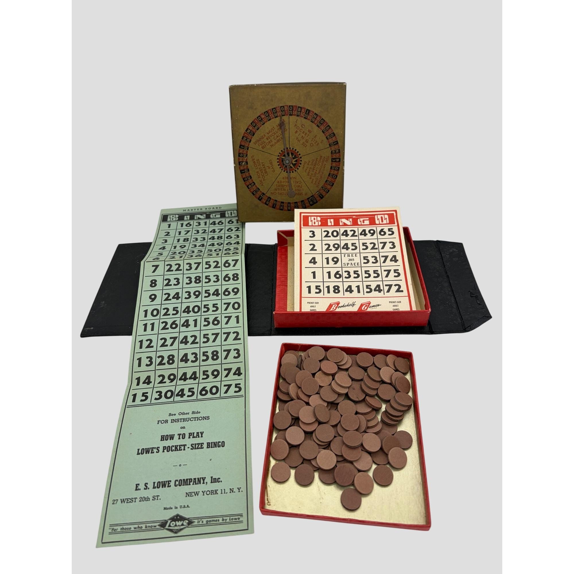 Antique Bingo Game - Etsy