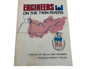 ツインリバーズ・ナッシュビル地区工兵隊の歴史 1769-1978 ヴィンテージブック