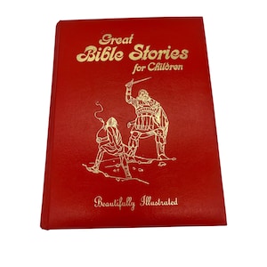 Great Bible Stories For Children Beautifully Illustrated 1974 Royal Publishers