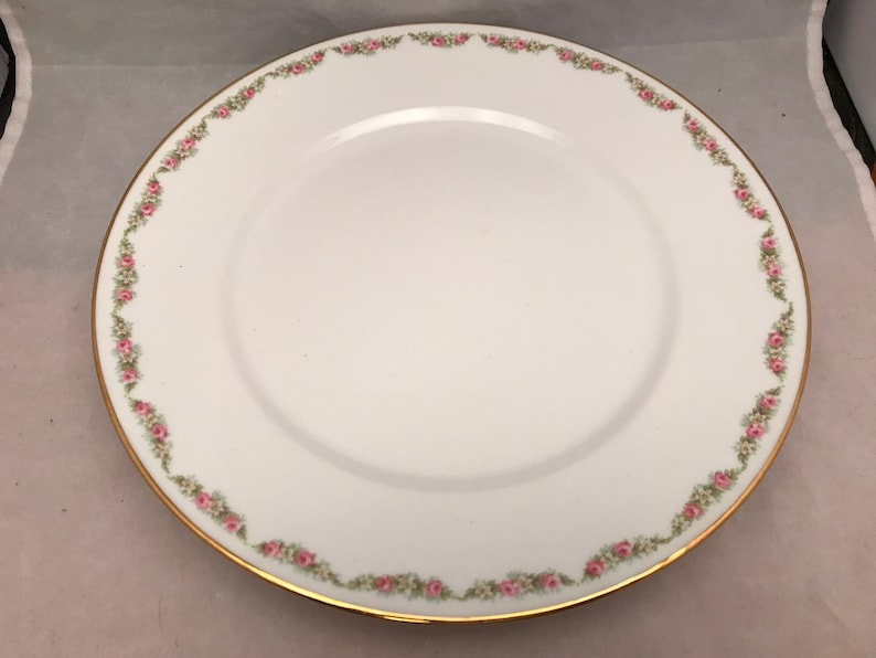 Vintage Wm Guerin & Co. France Limoges China 4 Dinner Plates | Etsy